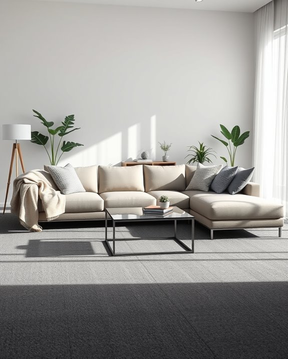 sleek modern slate gray