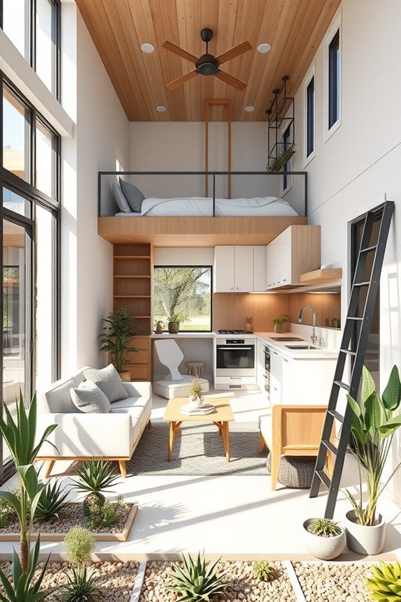 sleek simple functional living