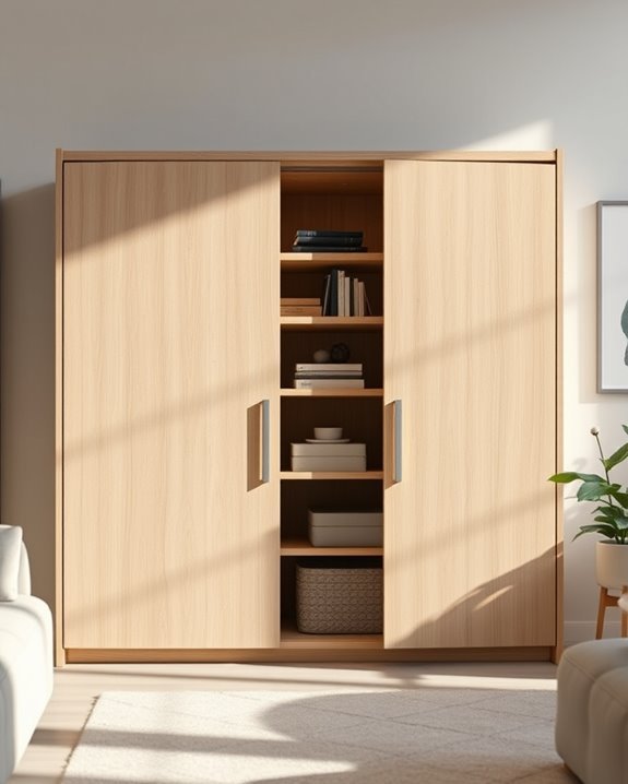 sleek space saving storage solution