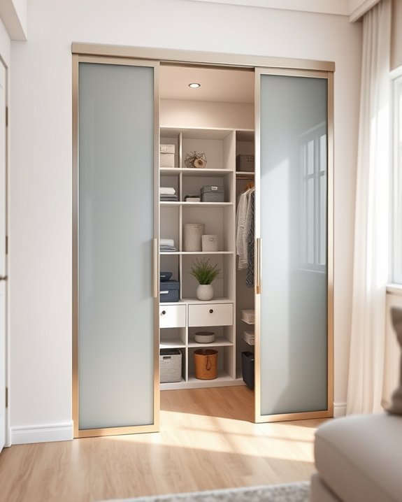 sliding doors save space
