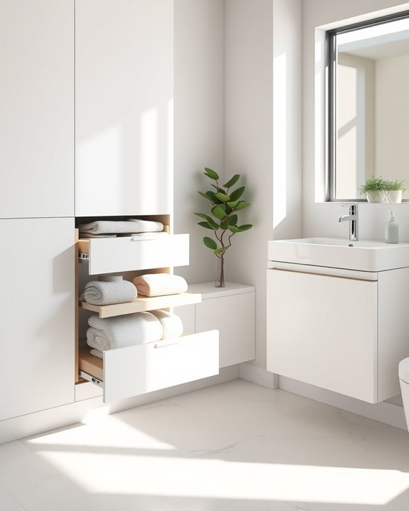 sliding drawer organization tips