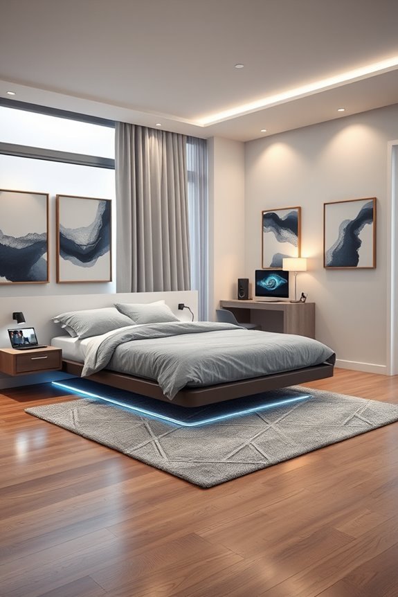 smart tech bedroom integration