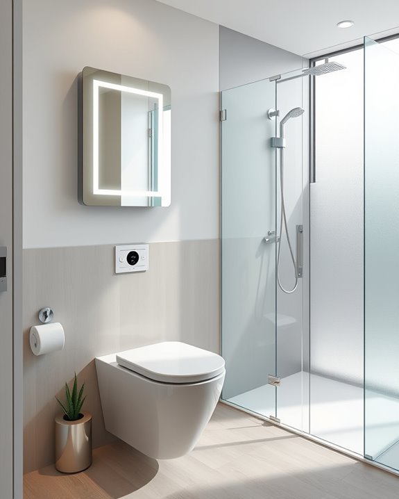 smart technology for bathrooms