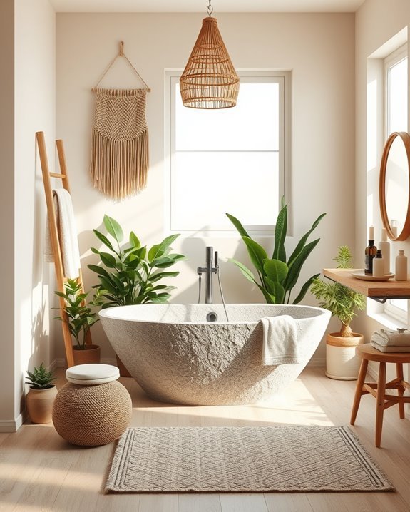 soft ambient bathroom lighting