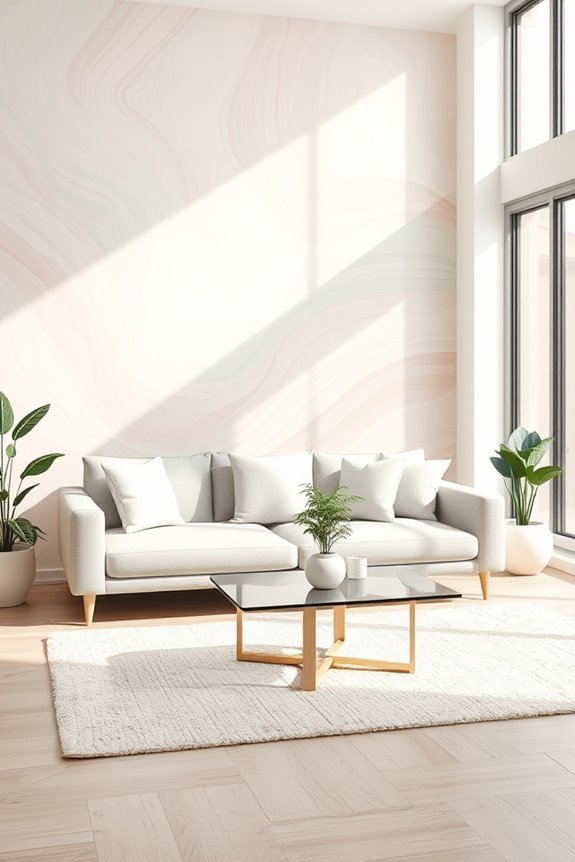 soft pastel wall designs