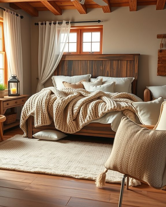 soft textiles create coziness