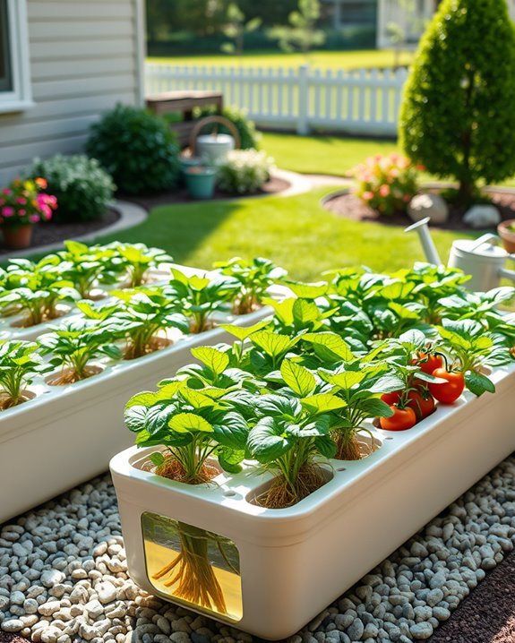 soil free vegetable gardening system