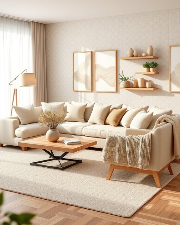 sophisticated beige layering techniques