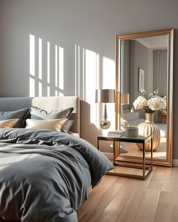 sophisticated grey with metallics