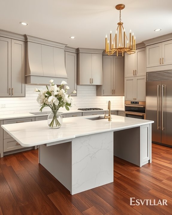 sophisticated kitchen color palettes