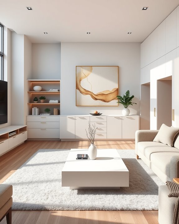 sophisticated multifunctional storage solutions