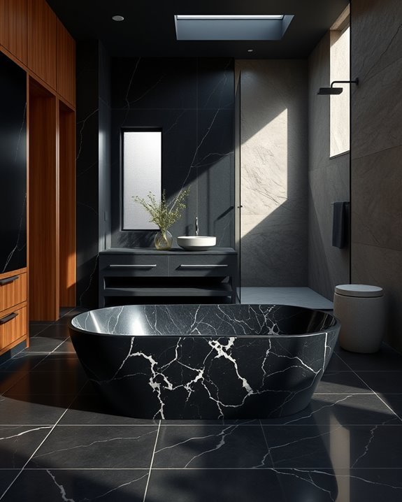 sophisticated natural stone aesthetics