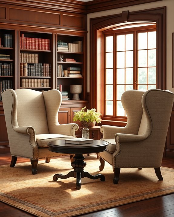 sophisticated study chair decor