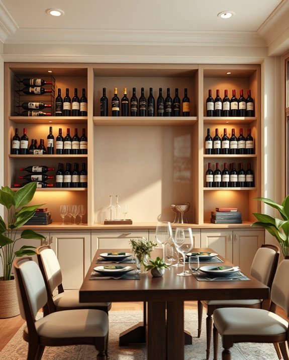 sophisticated wine storage solutions