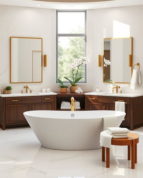 spa inspired bathroom retreat