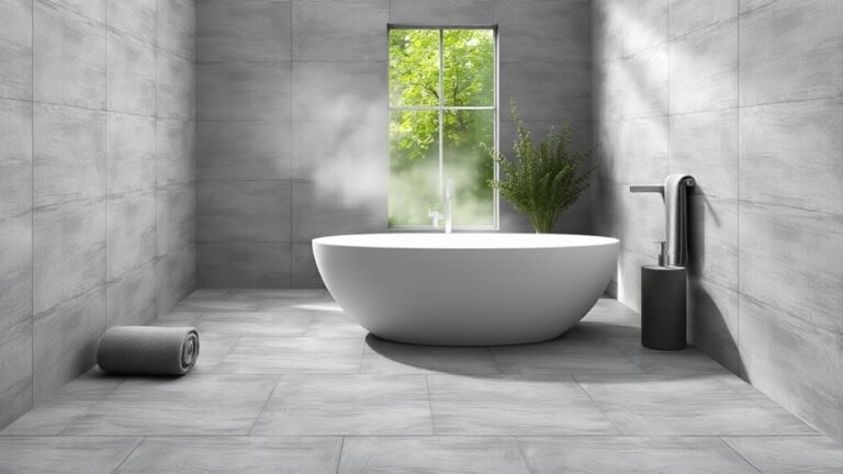 spa like gray tile inspiration