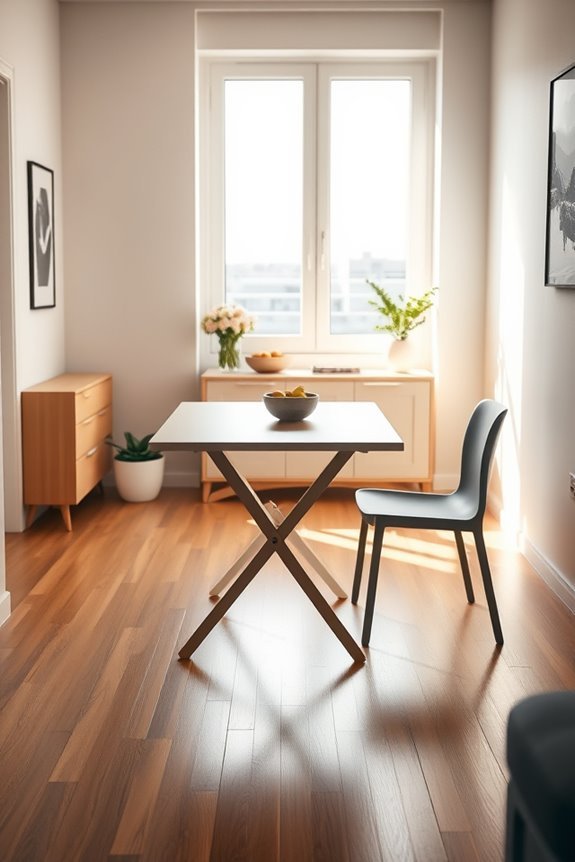 space efficient dining solutions