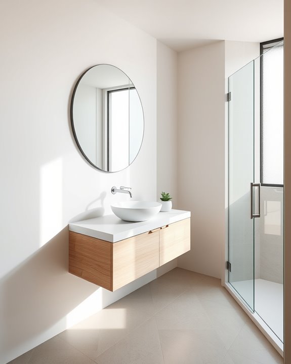 space optimized bathroom solutions