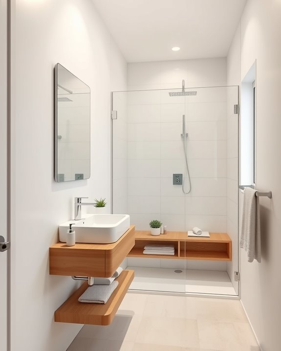 space saving bathroom solutions