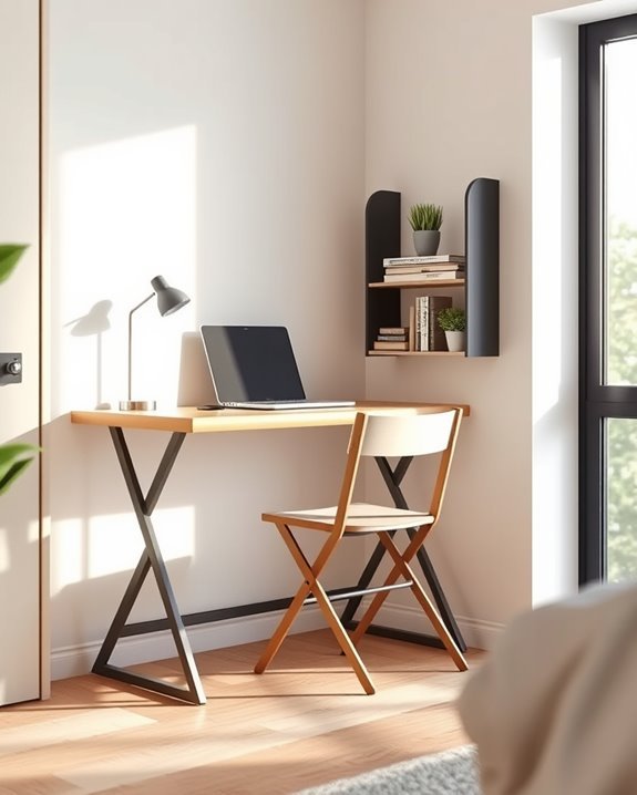 space saving collapsible furniture solutions