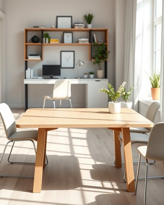 space saving foldable dining tables