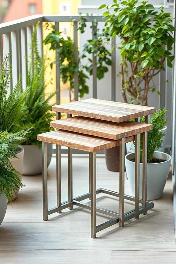 space saving stylish tables