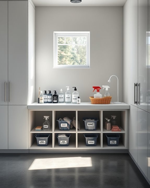 stain removal organization station