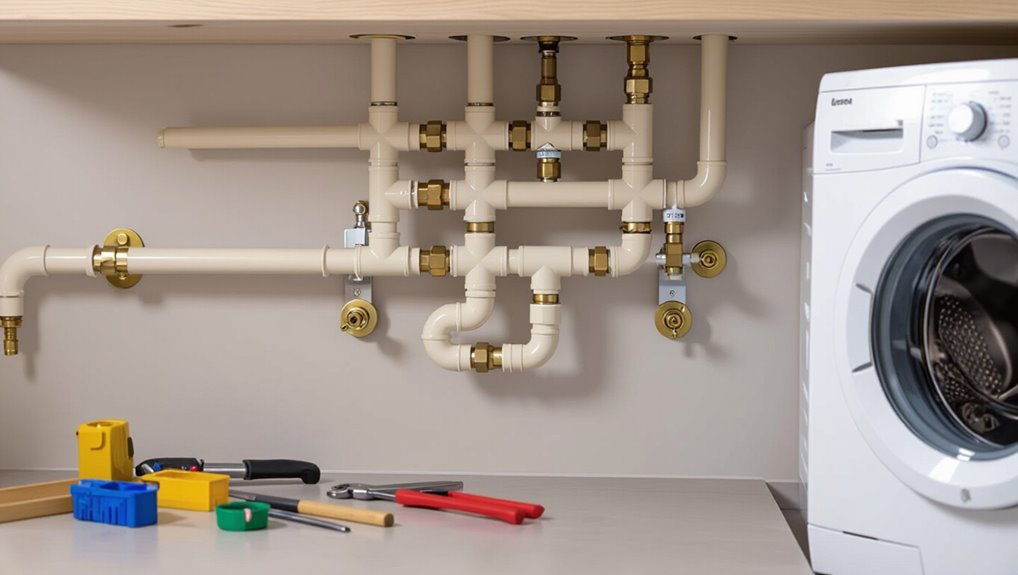standardized plumbing layout diagrams