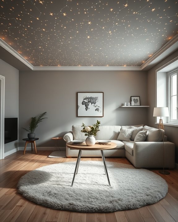 starry night ceiling decor