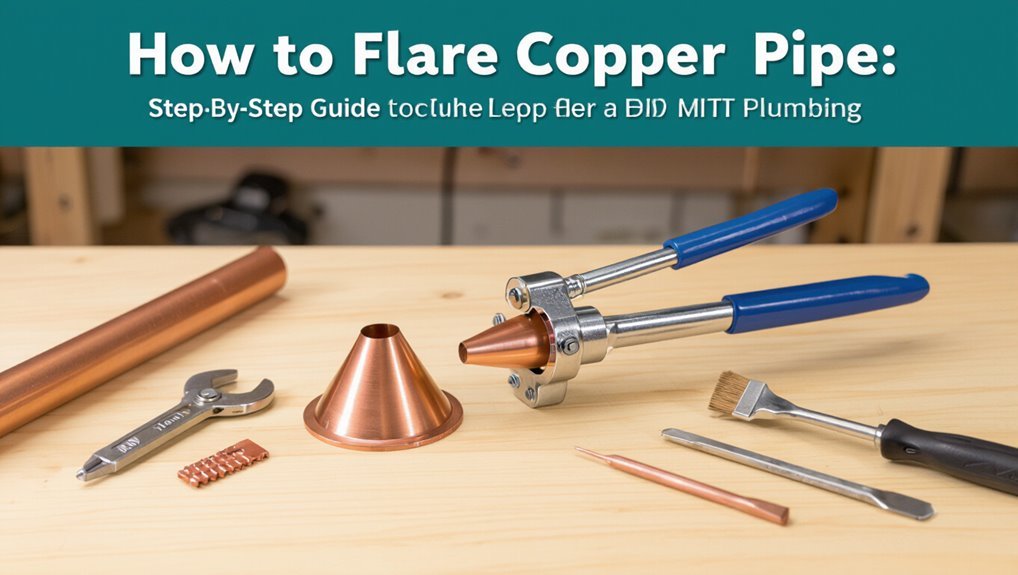 step by step copper pipe flaring