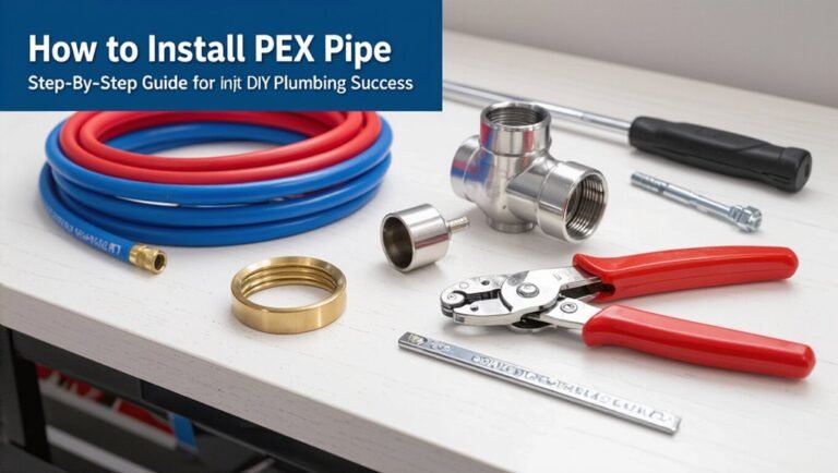 step by step pex plumbing installation