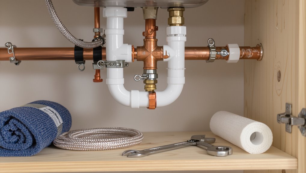 stop plumbing pipe banging