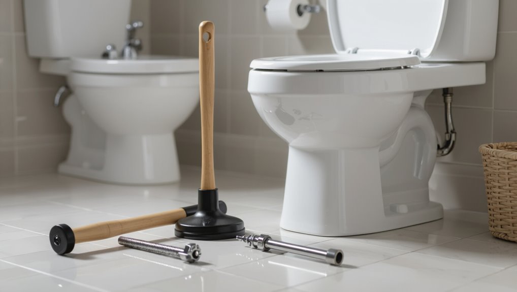 stop plunge auger flush