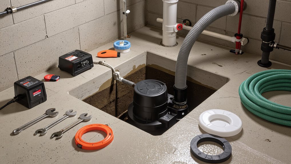 stop sump pump overflowing