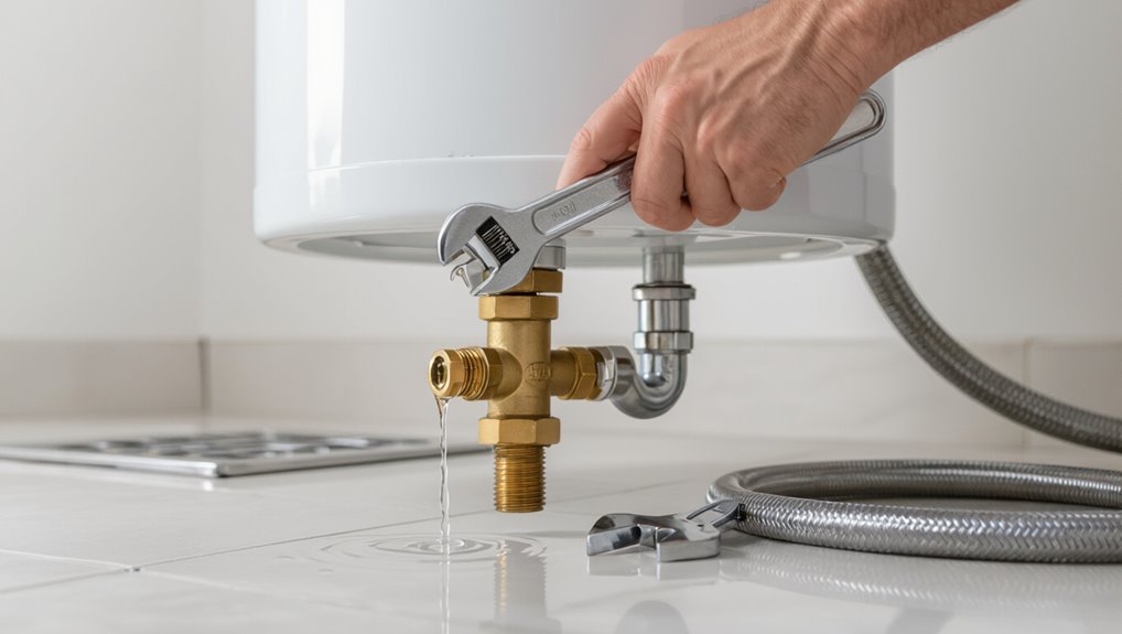 stop water heater leak