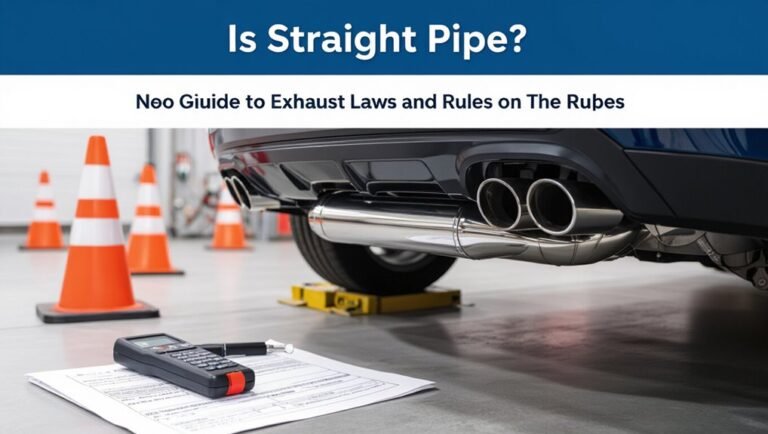 straight pipe exhaust legality guide