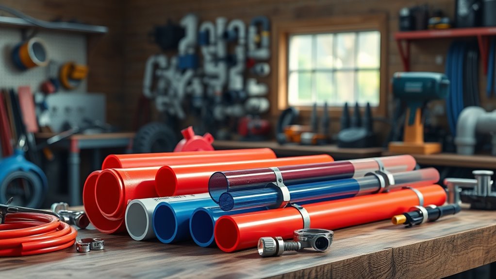 straightening pex pipe techniques