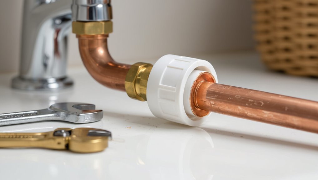 stuck push fit connector hazards