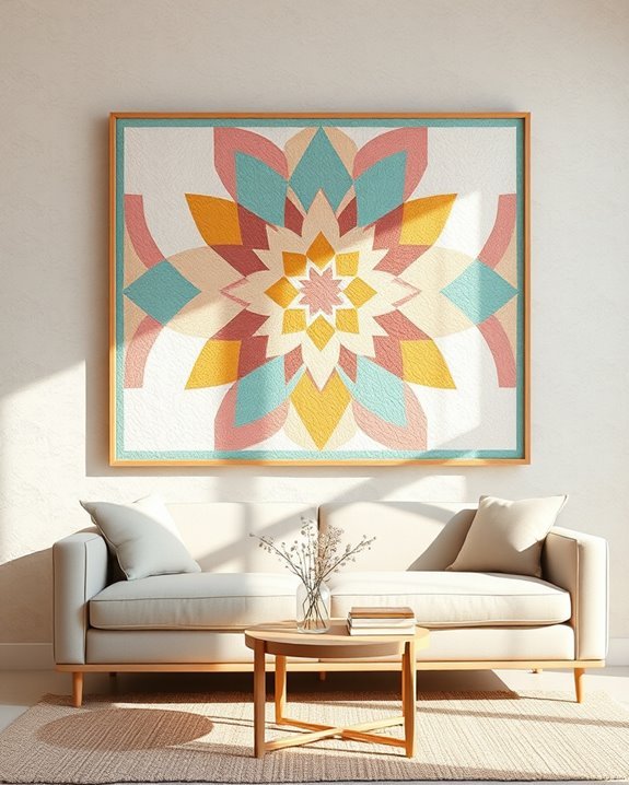 stunning quilt wall decor