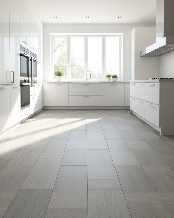 stylish affordable kitchen flooring