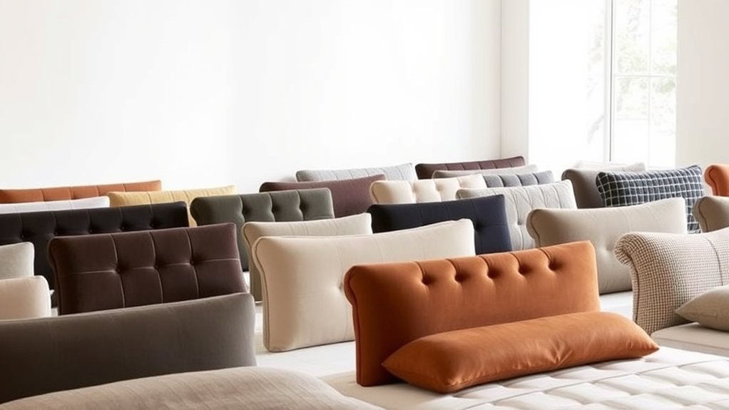 stylish and comfortable bed backrests