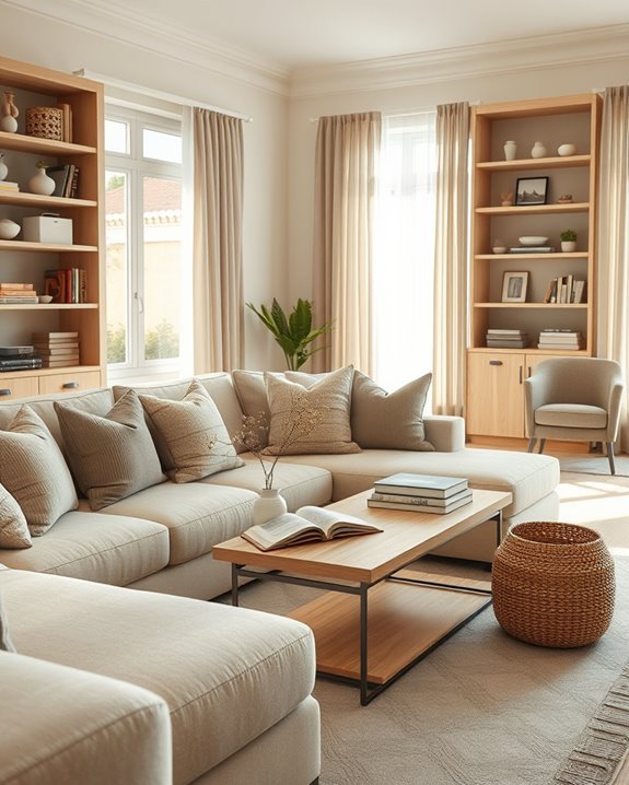 stylish and functional storage