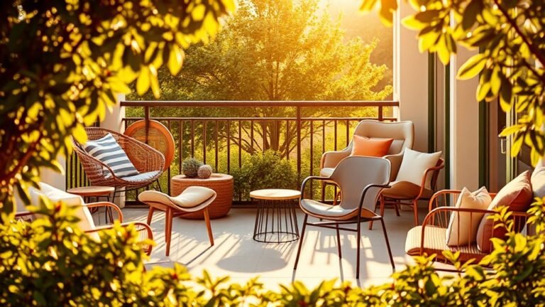 stylish balcony chair designs