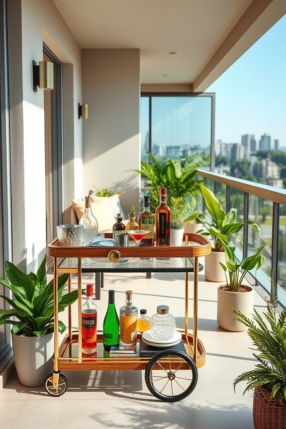 stylish bar cart essentials