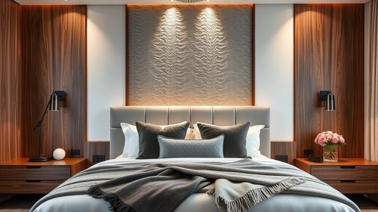 stylish bedroom wall designs