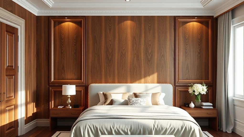 stylish bedroom wall textures