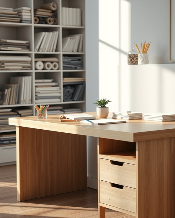 stylish desk storage solutions