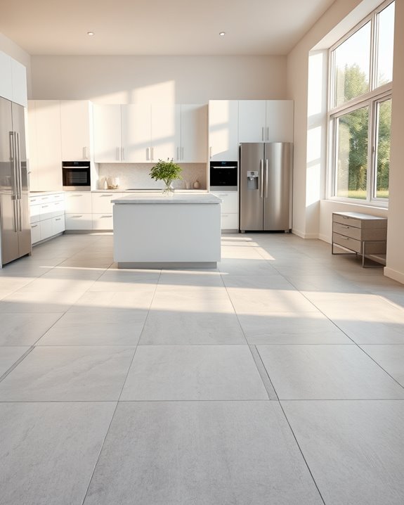 stylish durable kitchen flooring