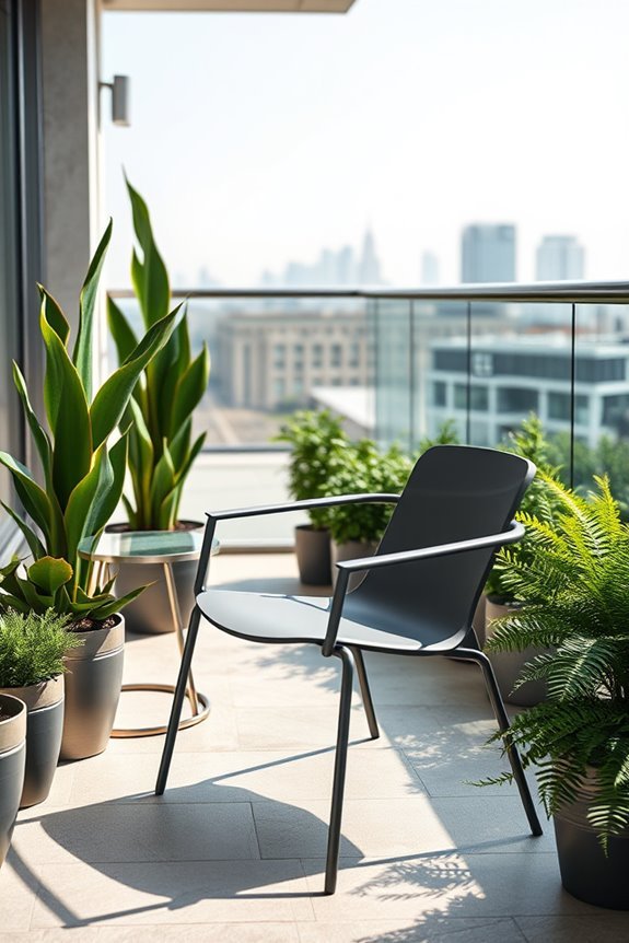 stylish durable metal seating