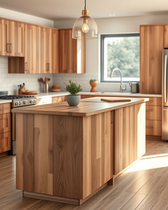 stylish eco friendly kitchen islands